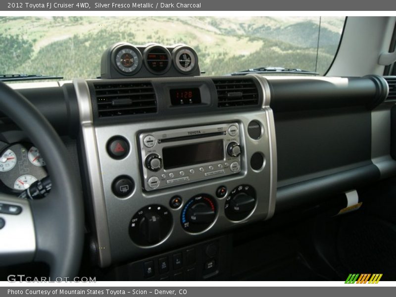 Silver Fresco Metallic / Dark Charcoal 2012 Toyota FJ Cruiser 4WD