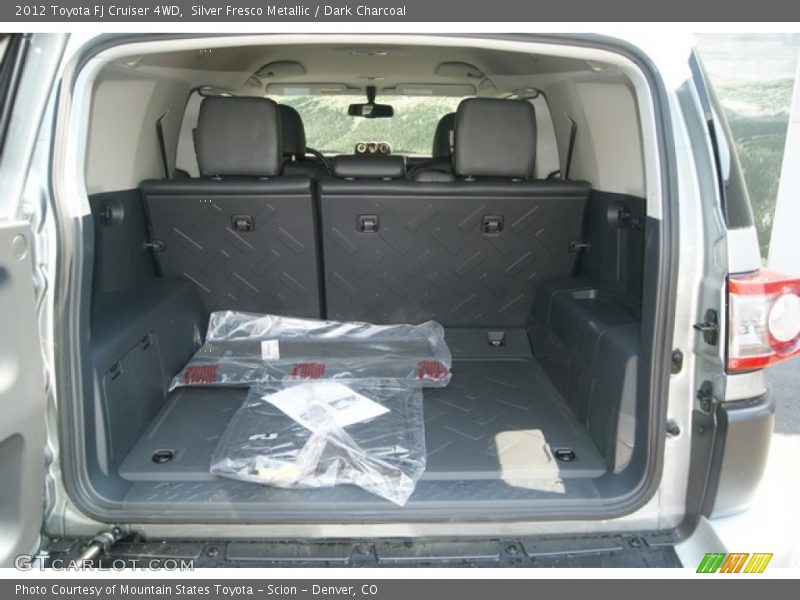 Silver Fresco Metallic / Dark Charcoal 2012 Toyota FJ Cruiser 4WD