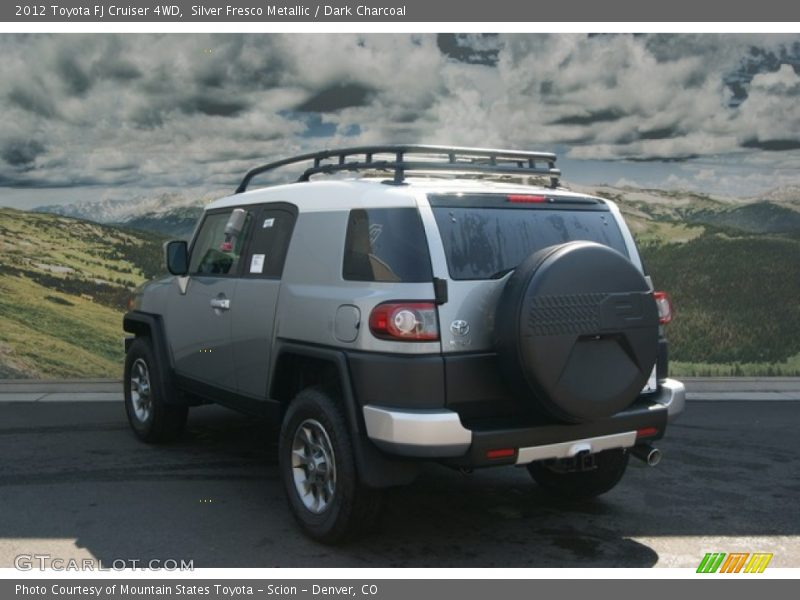 Silver Fresco Metallic / Dark Charcoal 2012 Toyota FJ Cruiser 4WD
