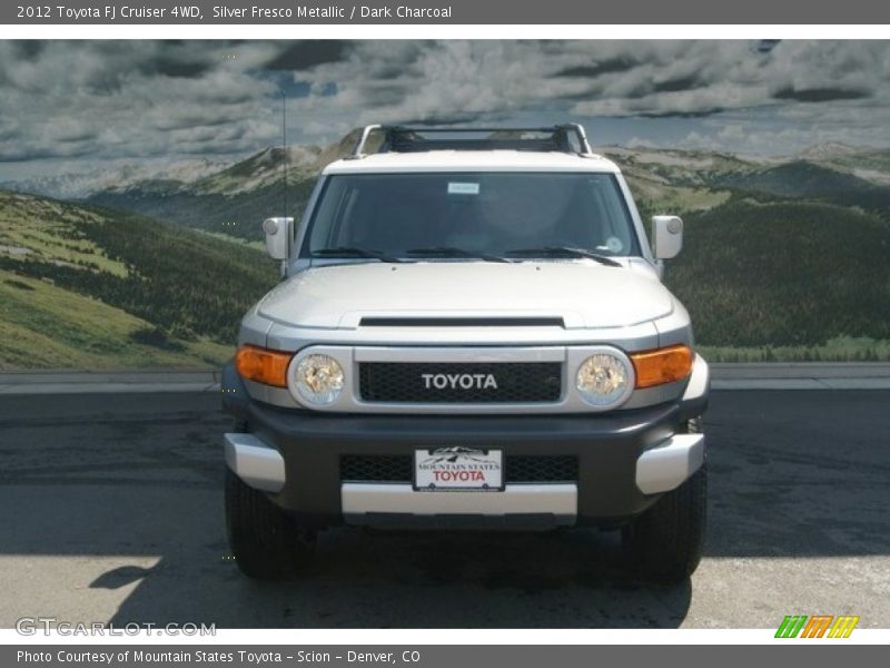 Silver Fresco Metallic / Dark Charcoal 2012 Toyota FJ Cruiser 4WD