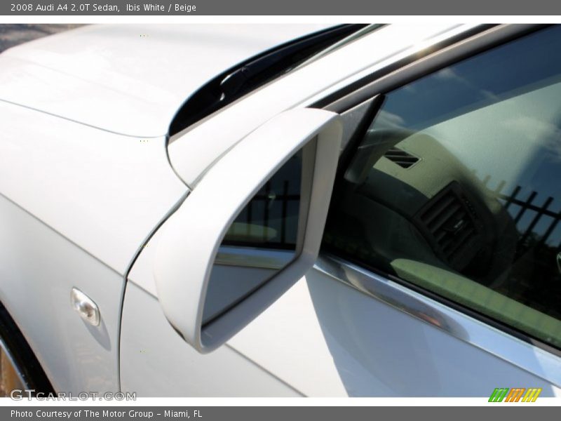 Ibis White / Beige 2008 Audi A4 2.0T Sedan