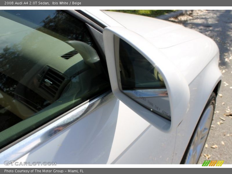 Ibis White / Beige 2008 Audi A4 2.0T Sedan