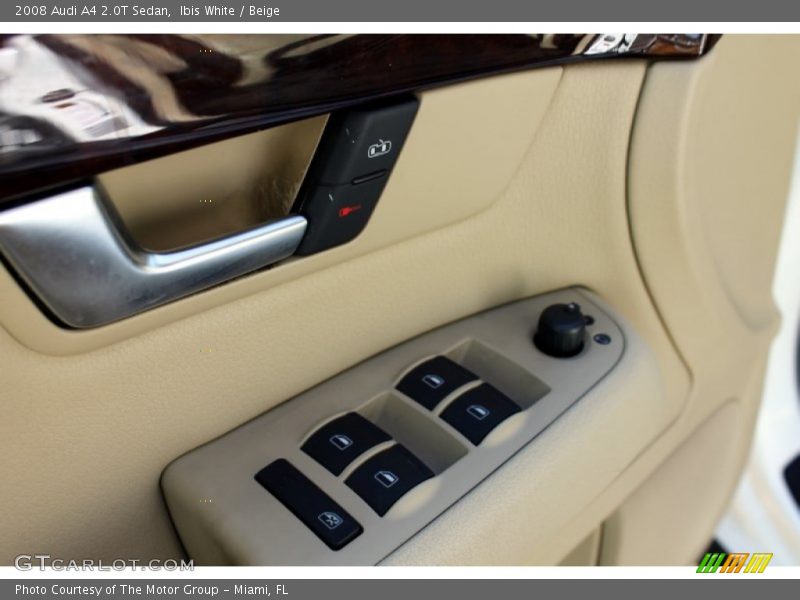 Ibis White / Beige 2008 Audi A4 2.0T Sedan