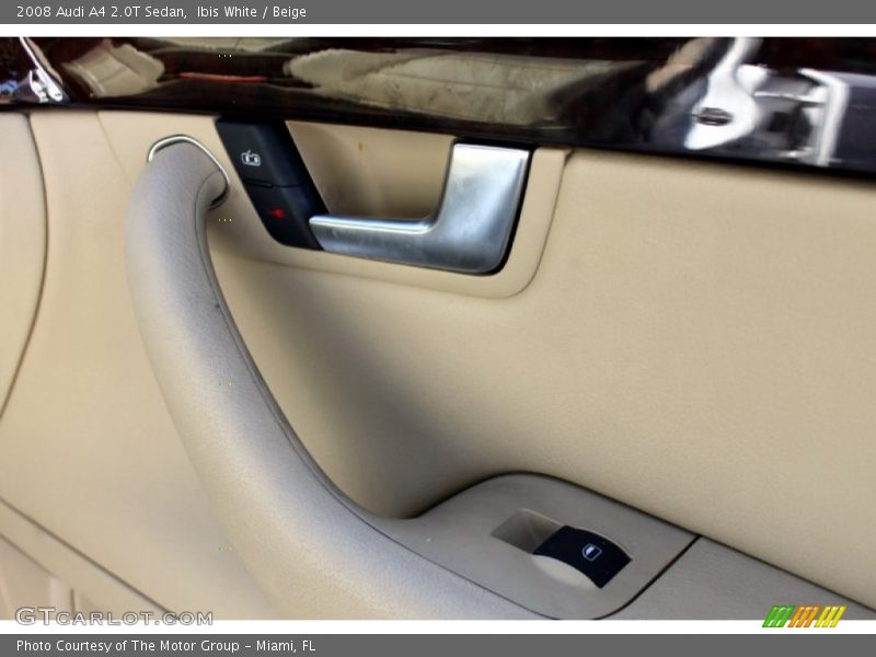 Ibis White / Beige 2008 Audi A4 2.0T Sedan