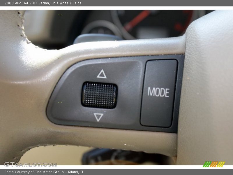 Ibis White / Beige 2008 Audi A4 2.0T Sedan