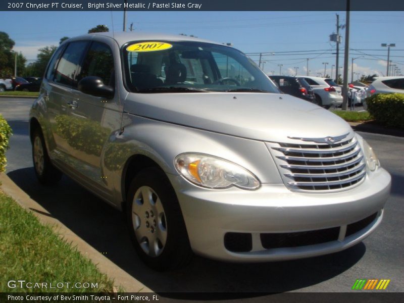 Bright Silver Metallic / Pastel Slate Gray 2007 Chrysler PT Cruiser