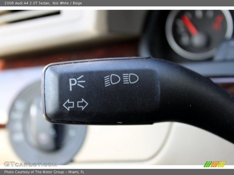 Ibis White / Beige 2008 Audi A4 2.0T Sedan