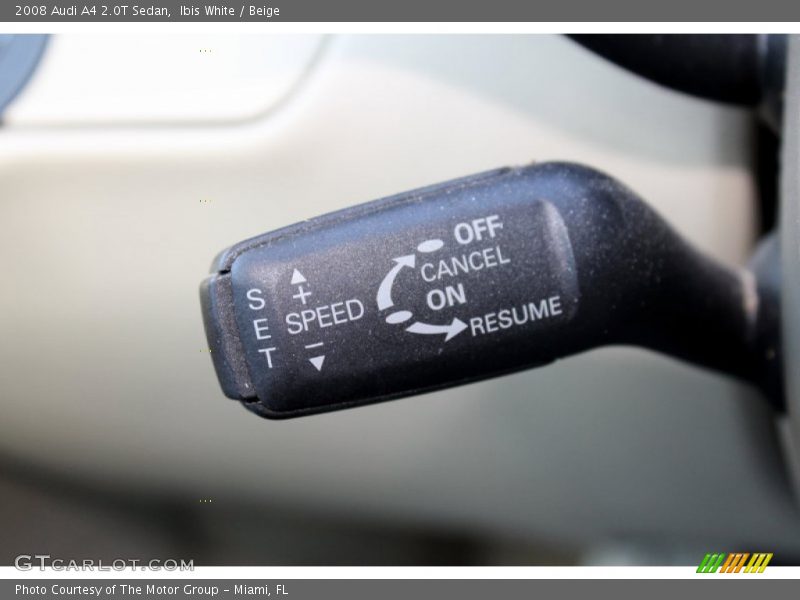 Ibis White / Beige 2008 Audi A4 2.0T Sedan