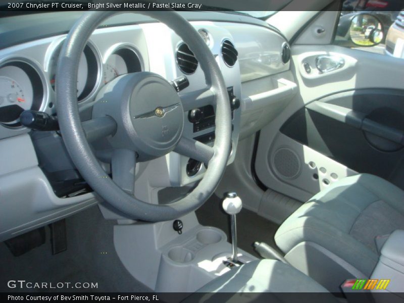 Bright Silver Metallic / Pastel Slate Gray 2007 Chrysler PT Cruiser