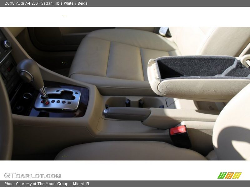 Ibis White / Beige 2008 Audi A4 2.0T Sedan