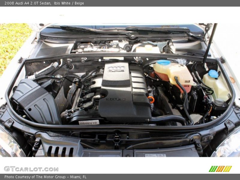 Ibis White / Beige 2008 Audi A4 2.0T Sedan