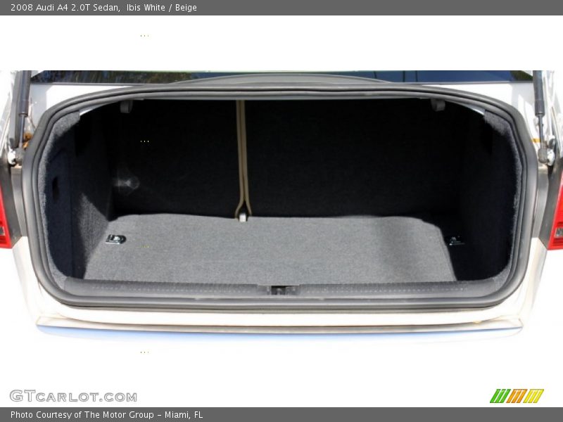 Ibis White / Beige 2008 Audi A4 2.0T Sedan