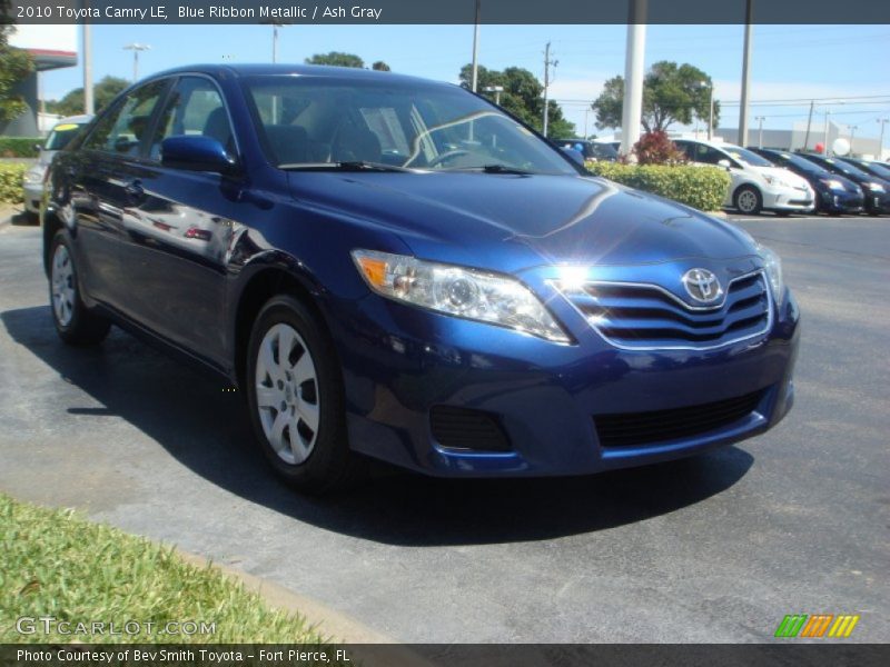 Blue Ribbon Metallic / Ash Gray 2010 Toyota Camry LE