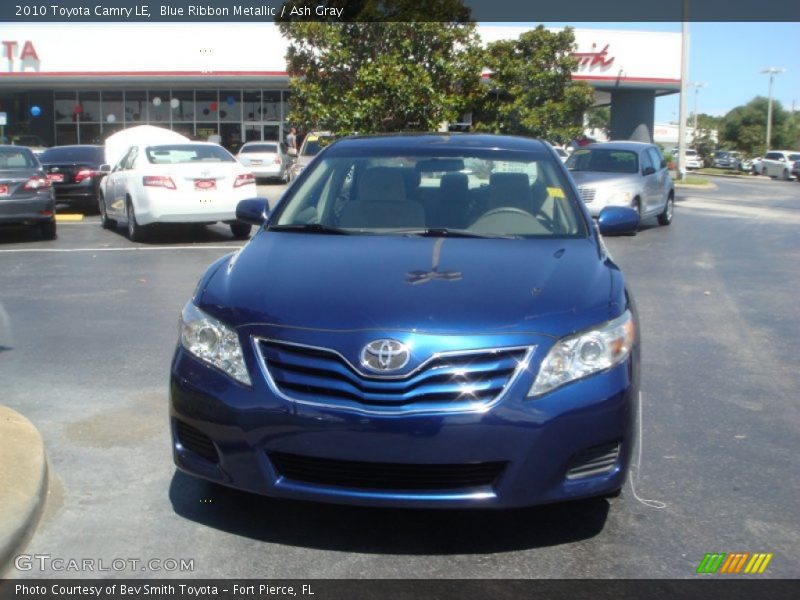 Blue Ribbon Metallic / Ash Gray 2010 Toyota Camry LE