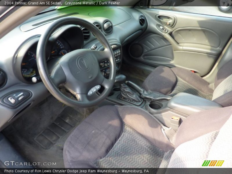 Greystone Metallic / Dark Pewter 2004 Pontiac Grand Am SE Sedan
