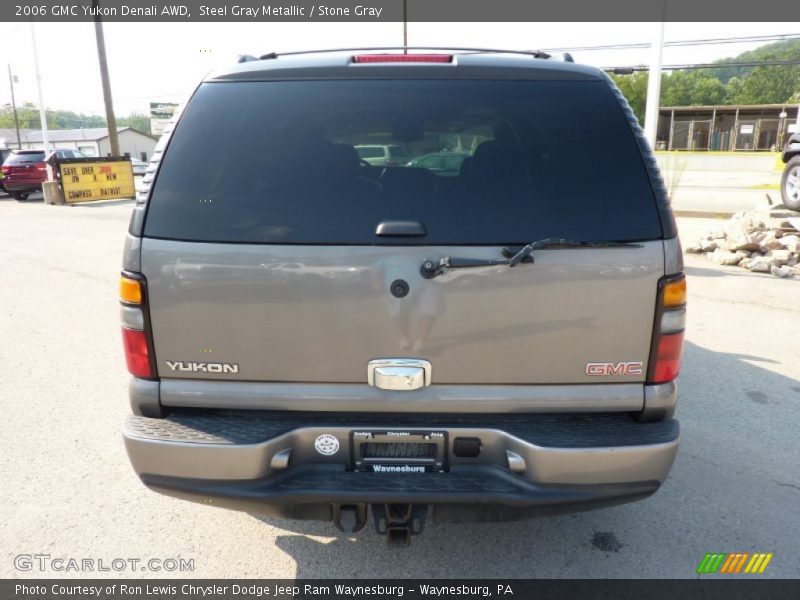 Steel Gray Metallic / Stone Gray 2006 GMC Yukon Denali AWD