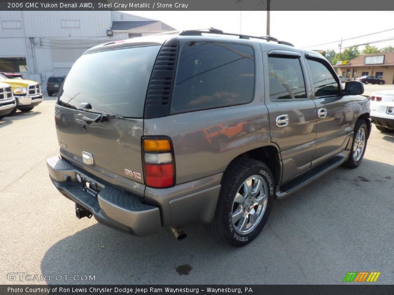 Steel Gray Metallic / Stone Gray 2006 GMC Yukon Denali AWD