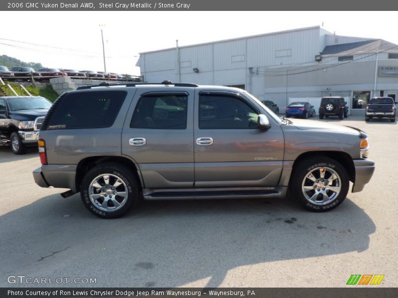 Steel Gray Metallic / Stone Gray 2006 GMC Yukon Denali AWD