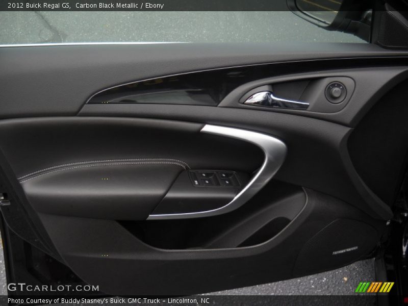Carbon Black Metallic / Ebony 2012 Buick Regal GS
