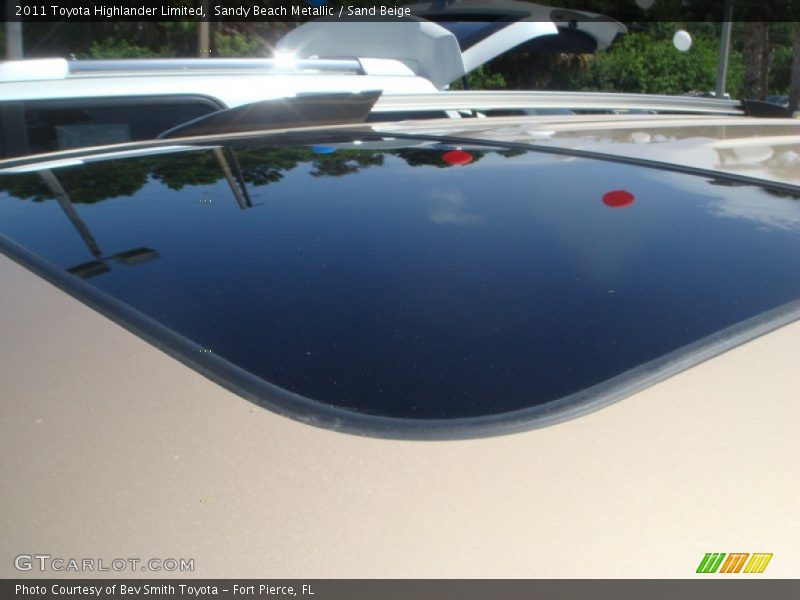 Sandy Beach Metallic / Sand Beige 2011 Toyota Highlander Limited