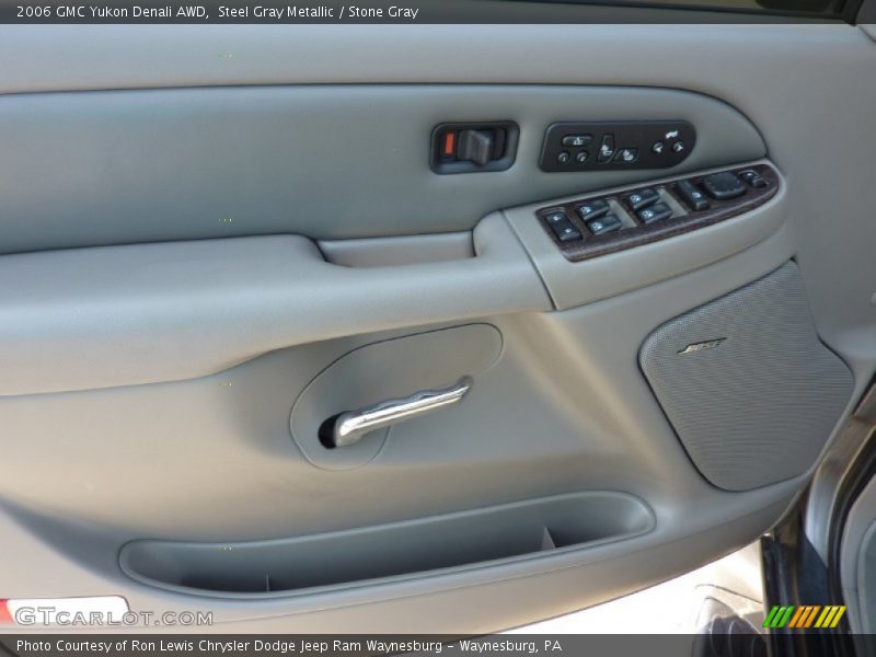Steel Gray Metallic / Stone Gray 2006 GMC Yukon Denali AWD
