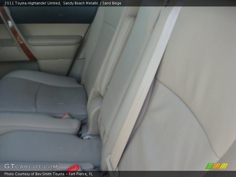 Sandy Beach Metallic / Sand Beige 2011 Toyota Highlander Limited