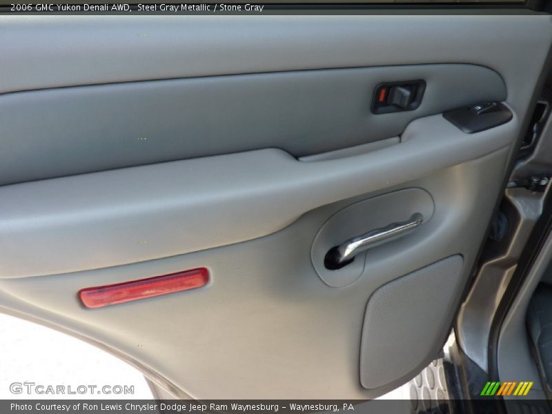 Steel Gray Metallic / Stone Gray 2006 GMC Yukon Denali AWD