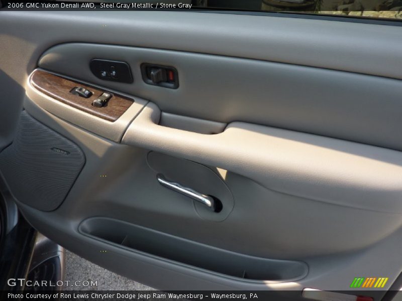 Steel Gray Metallic / Stone Gray 2006 GMC Yukon Denali AWD