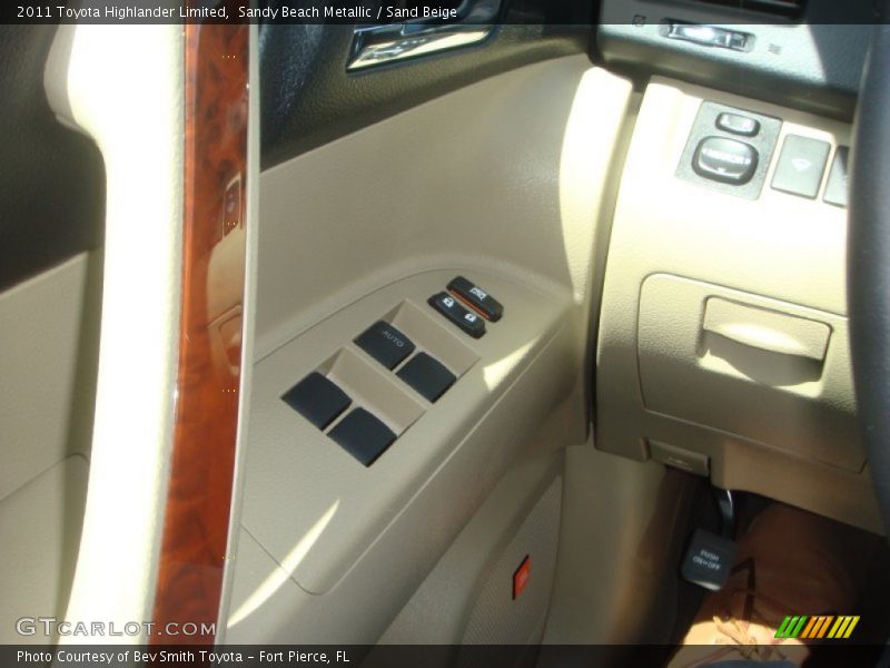 Sandy Beach Metallic / Sand Beige 2011 Toyota Highlander Limited