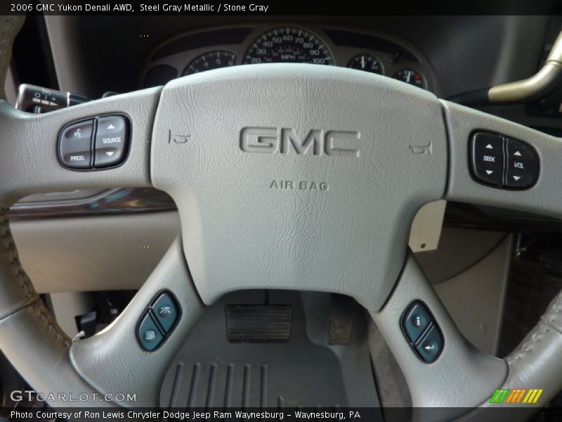 Steel Gray Metallic / Stone Gray 2006 GMC Yukon Denali AWD