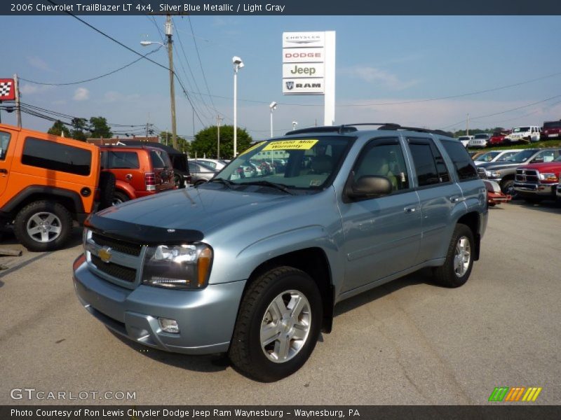 Silver Blue Metallic / Light Gray 2006 Chevrolet TrailBlazer LT 4x4
