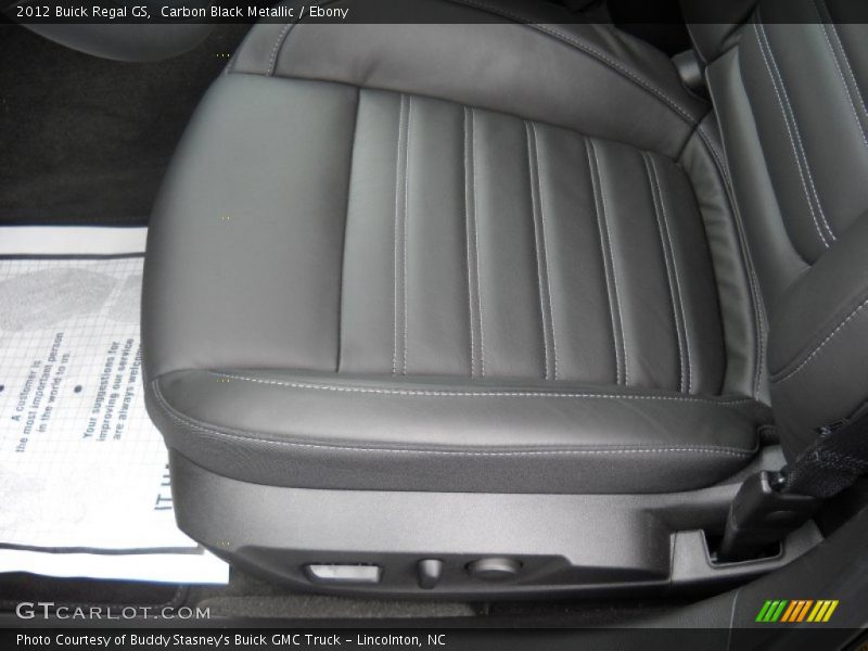 Front Seat of 2012 Regal GS