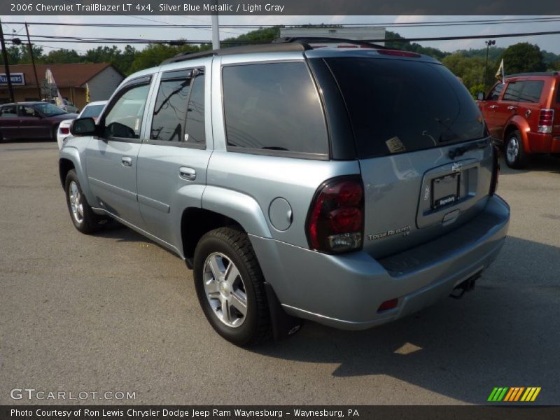 Silver Blue Metallic / Light Gray 2006 Chevrolet TrailBlazer LT 4x4