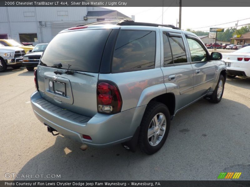 Silver Blue Metallic / Light Gray 2006 Chevrolet TrailBlazer LT 4x4