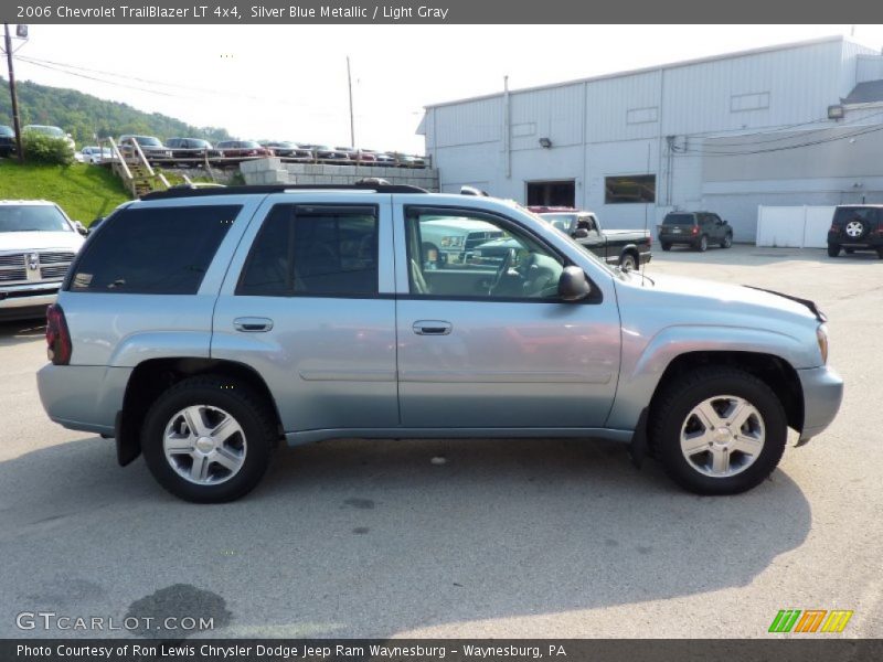 Silver Blue Metallic / Light Gray 2006 Chevrolet TrailBlazer LT 4x4