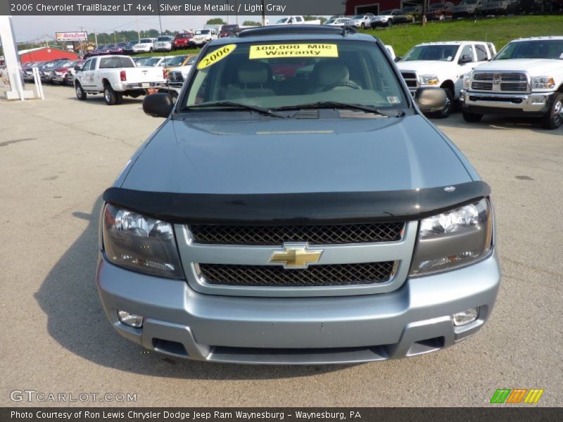 Silver Blue Metallic / Light Gray 2006 Chevrolet TrailBlazer LT 4x4