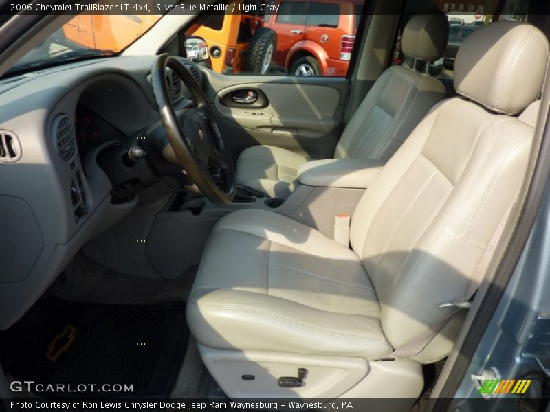 Silver Blue Metallic / Light Gray 2006 Chevrolet TrailBlazer LT 4x4