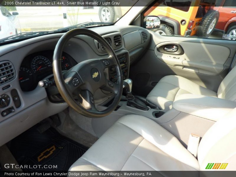 Silver Blue Metallic / Light Gray 2006 Chevrolet TrailBlazer LT 4x4