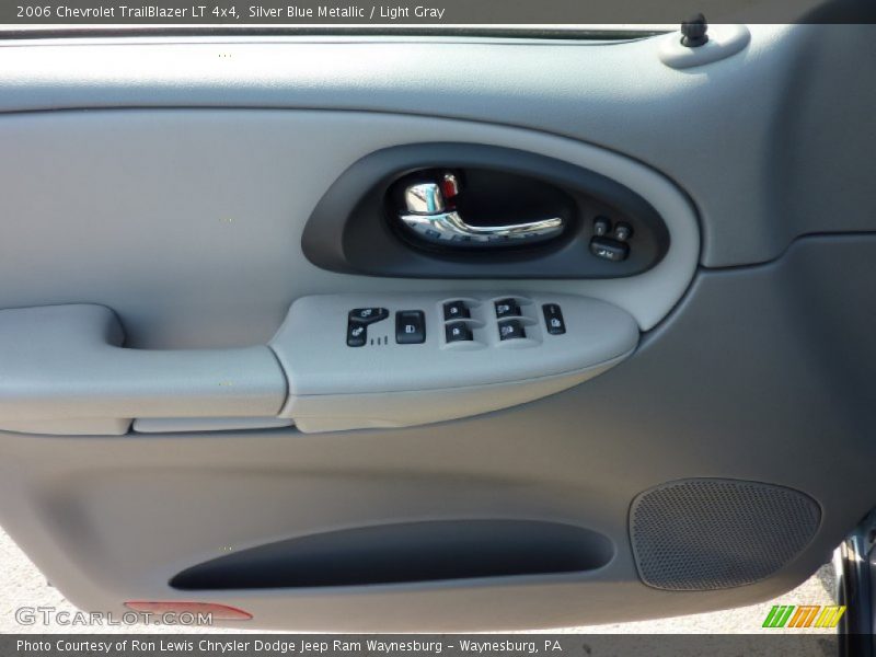 Silver Blue Metallic / Light Gray 2006 Chevrolet TrailBlazer LT 4x4