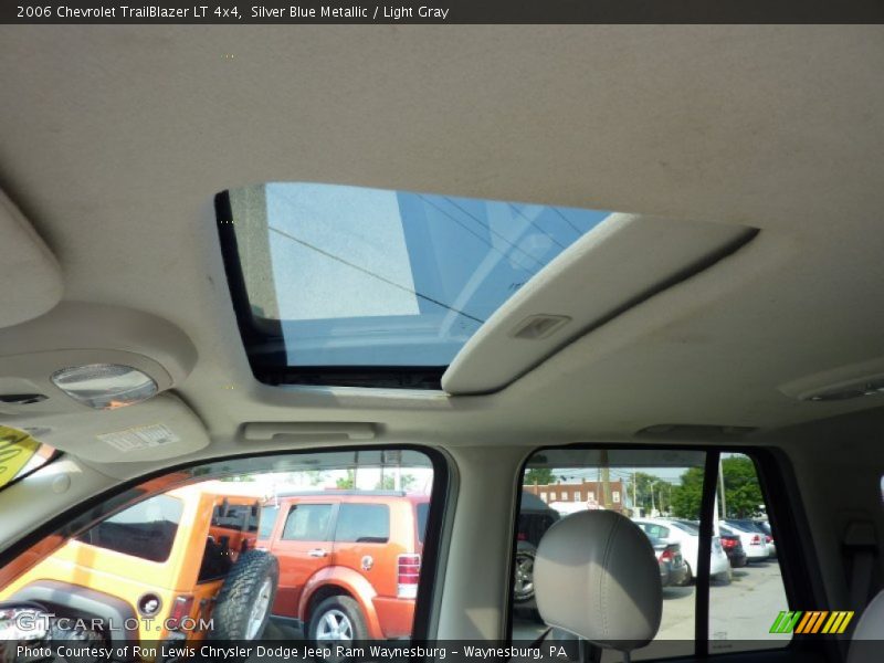 Silver Blue Metallic / Light Gray 2006 Chevrolet TrailBlazer LT 4x4