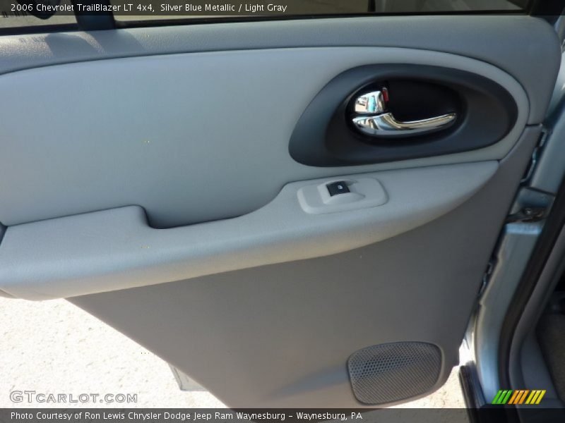 Silver Blue Metallic / Light Gray 2006 Chevrolet TrailBlazer LT 4x4