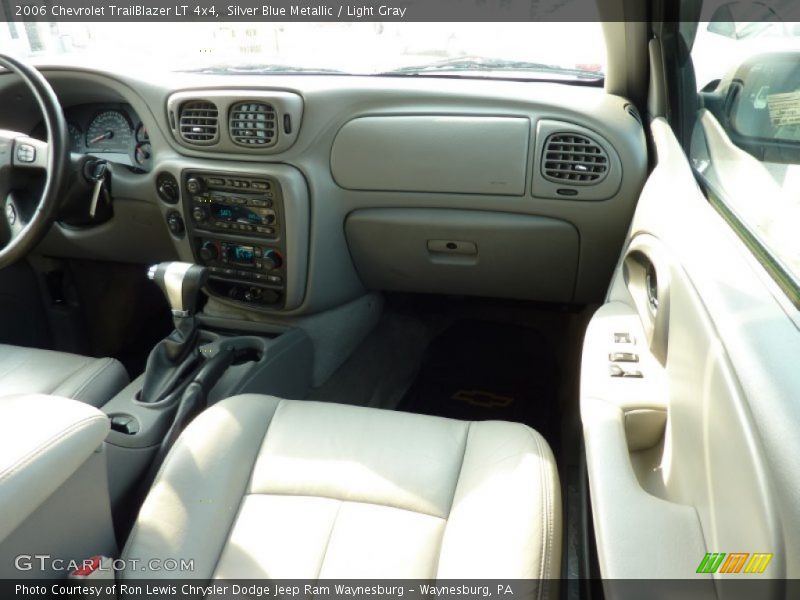 Silver Blue Metallic / Light Gray 2006 Chevrolet TrailBlazer LT 4x4