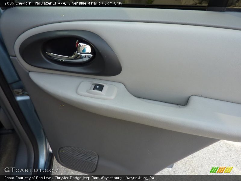 Silver Blue Metallic / Light Gray 2006 Chevrolet TrailBlazer LT 4x4