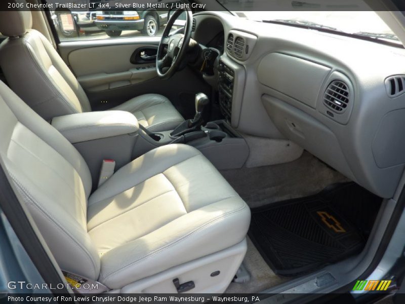 Silver Blue Metallic / Light Gray 2006 Chevrolet TrailBlazer LT 4x4