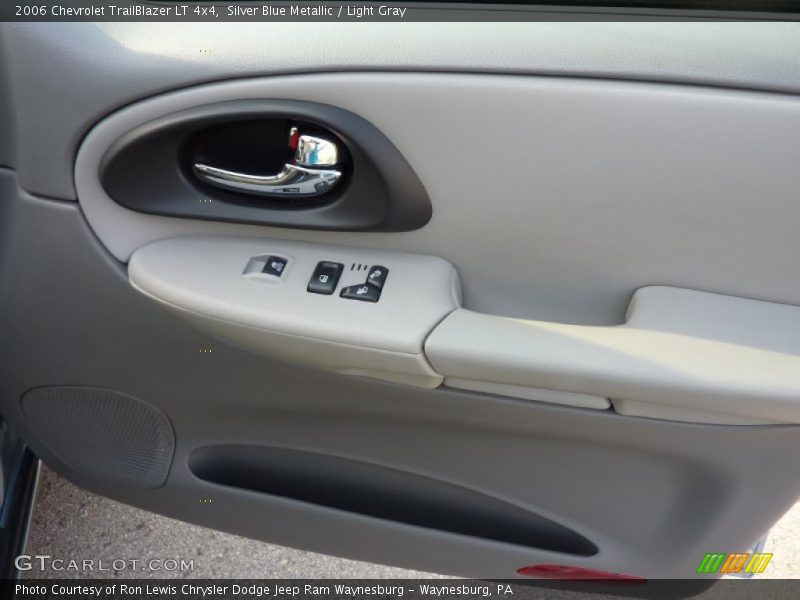 Silver Blue Metallic / Light Gray 2006 Chevrolet TrailBlazer LT 4x4
