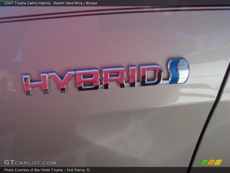 Desert Sand Mica / Bisque 2007 Toyota Camry Hybrid