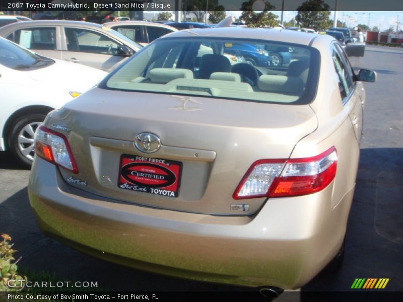 Desert Sand Mica / Bisque 2007 Toyota Camry Hybrid