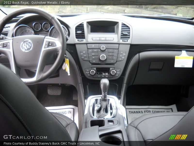 Quicksilver Metallic / Ebony 2012 Buick Regal