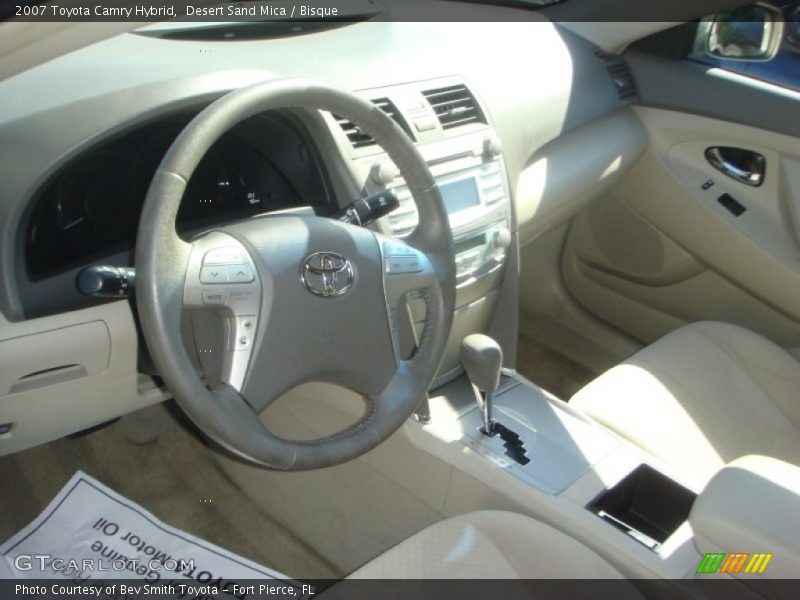 Desert Sand Mica / Bisque 2007 Toyota Camry Hybrid
