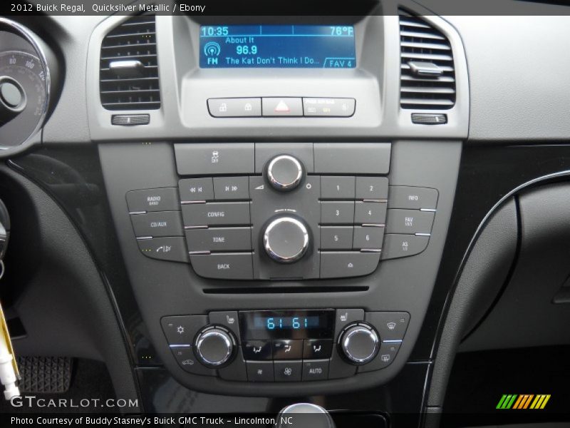 Quicksilver Metallic / Ebony 2012 Buick Regal